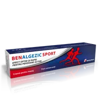 Benalgezic Sport crema pentru masaj, 45ml, Slavia Pharm