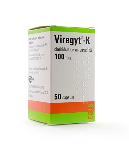 Viregyt-K 100mg, 50 capsule, Egis