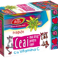 Ceai mai drag pentru copii cu Vitamina C, 20 plicuri, Fares