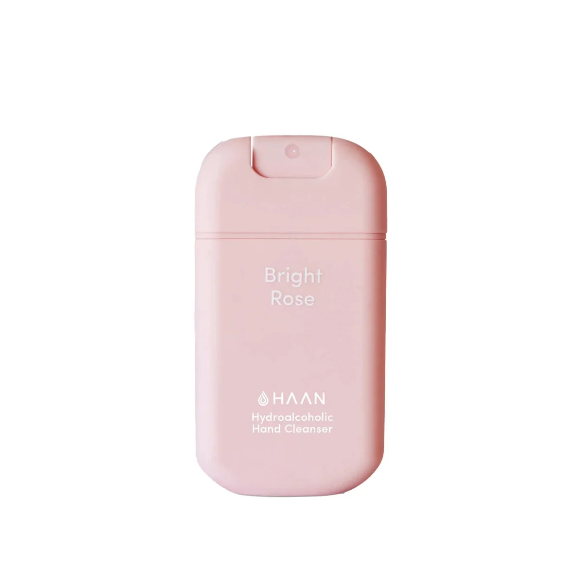 Gel igienizant pentru maini cu note de trandafir dulce si geranium verde Bright Rose, 30ml, Haan