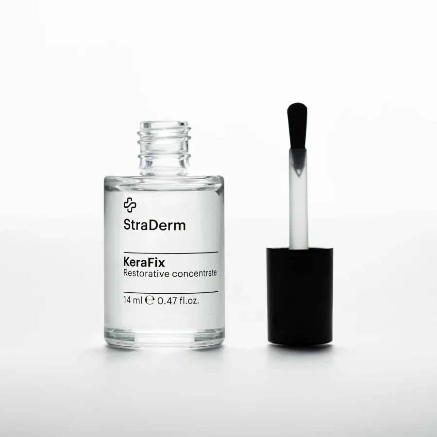 Concentrat reparator pentru unghii cu siliciu marin, 14ml, StraDerm