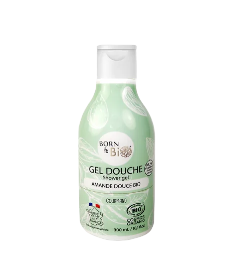 Gel de dus bio cu migdale dulci, 300ml, Born to Bio