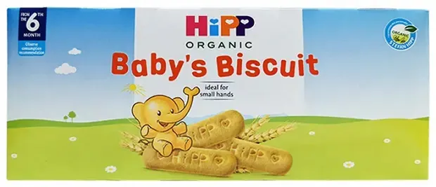 Biscuiti pentru bebelusi Bio, 150g, HiPP