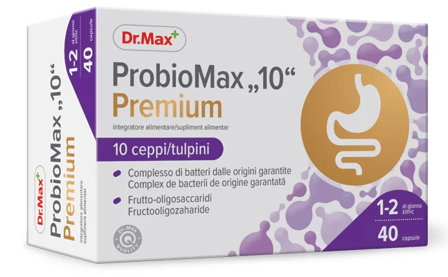 Dr. Max Probiomax 10 Premium, 40 capsule
