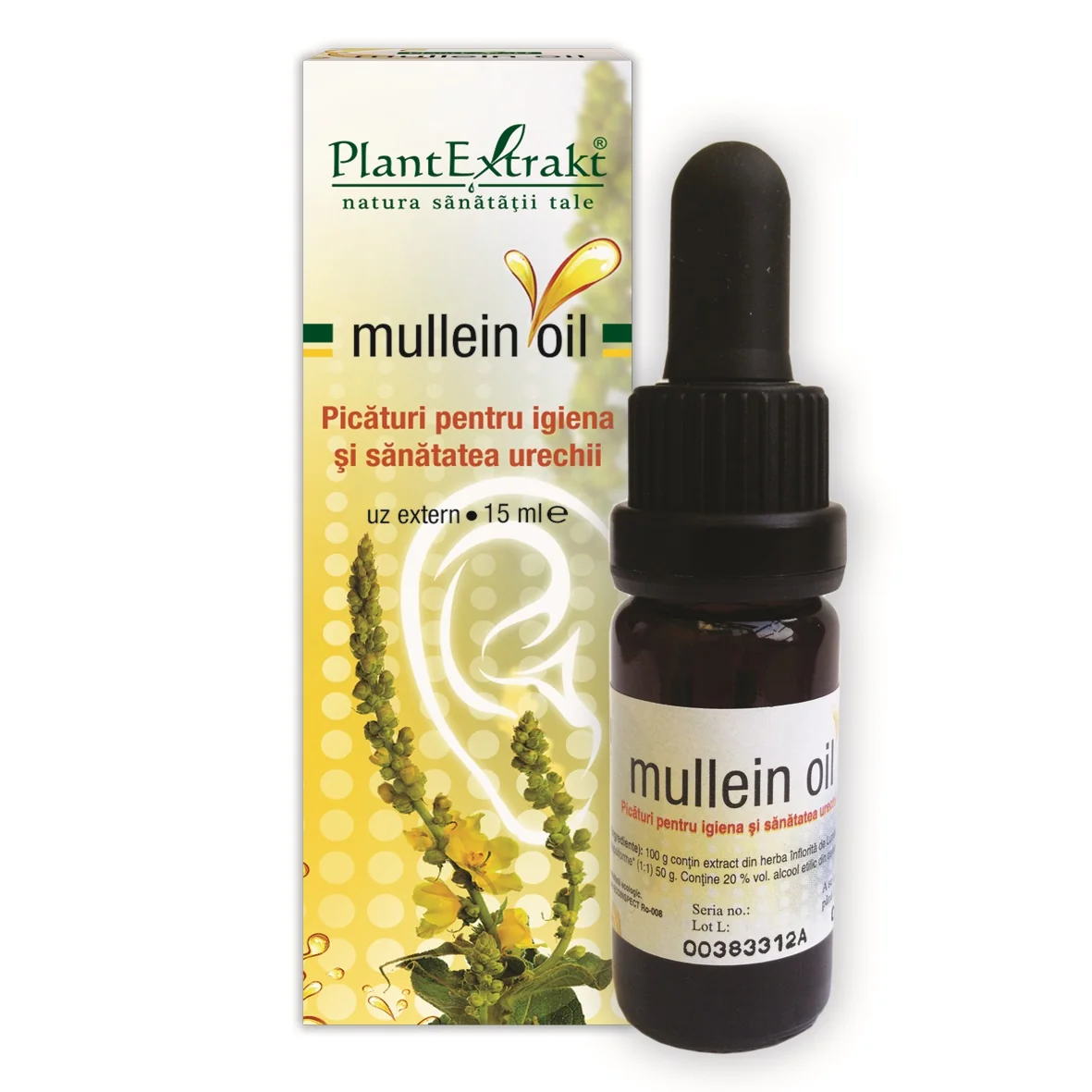 Mullein Oil, 10ml, PlantExtrakt