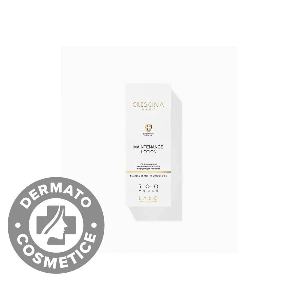 Lotiune de par pentru mentinere destinata femeilor Crescina HFSC 500, 100ml, Labo