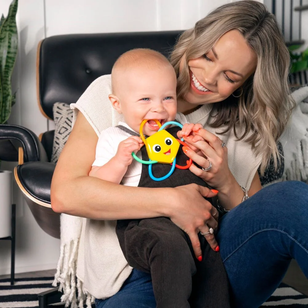 Jucarie senzoriala pentru dentitie Shooting Star, 1 bucata, Baby Einstein