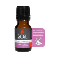 Ulei esential Clary Sage Salvie 100% Organic Ecocert, 10ml, Soil