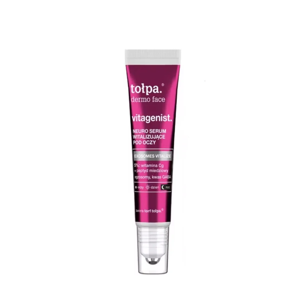 Ser revitalizant pentru ochi cu vitamina Cg Dermo Face Vitagenist, 15ml, Tolpa
