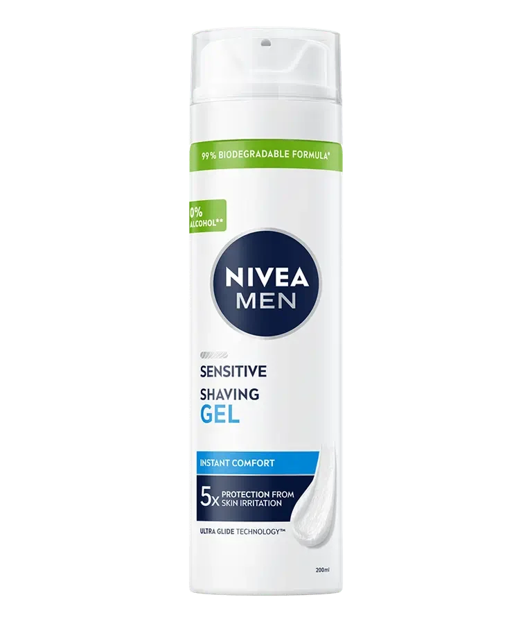 Gel de ras Men Sensitive, 200ml, Nivea