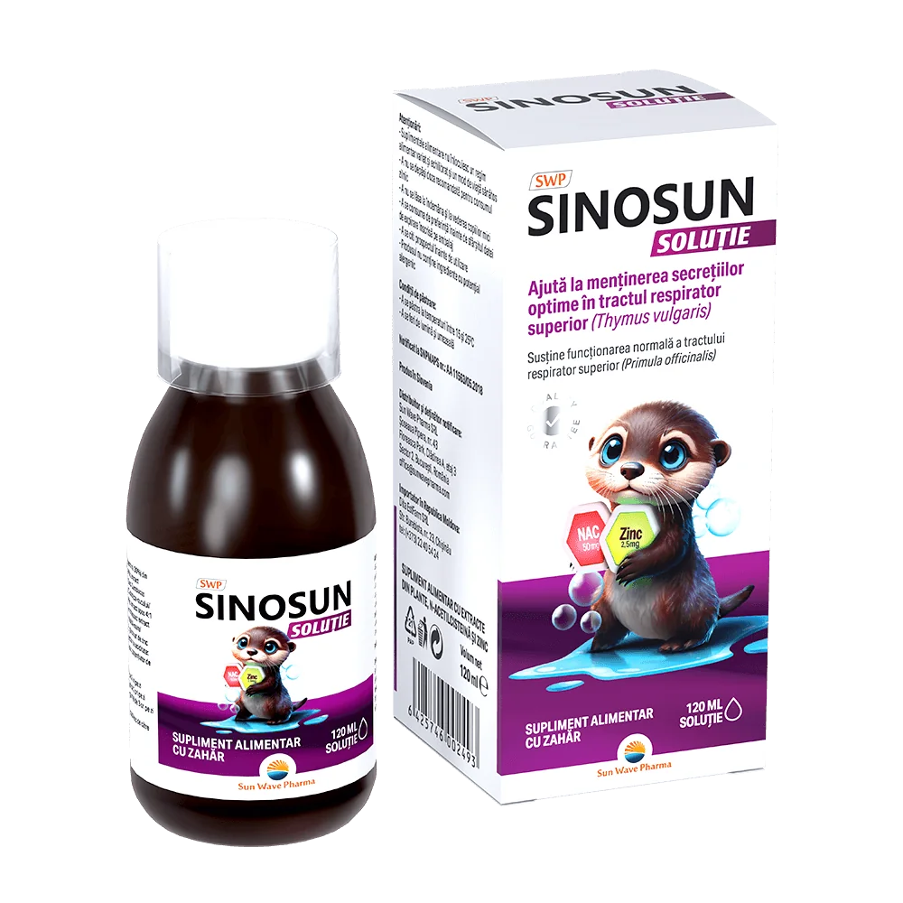 Sirop Sinosun, 120ml, Sun Wave Pharma 