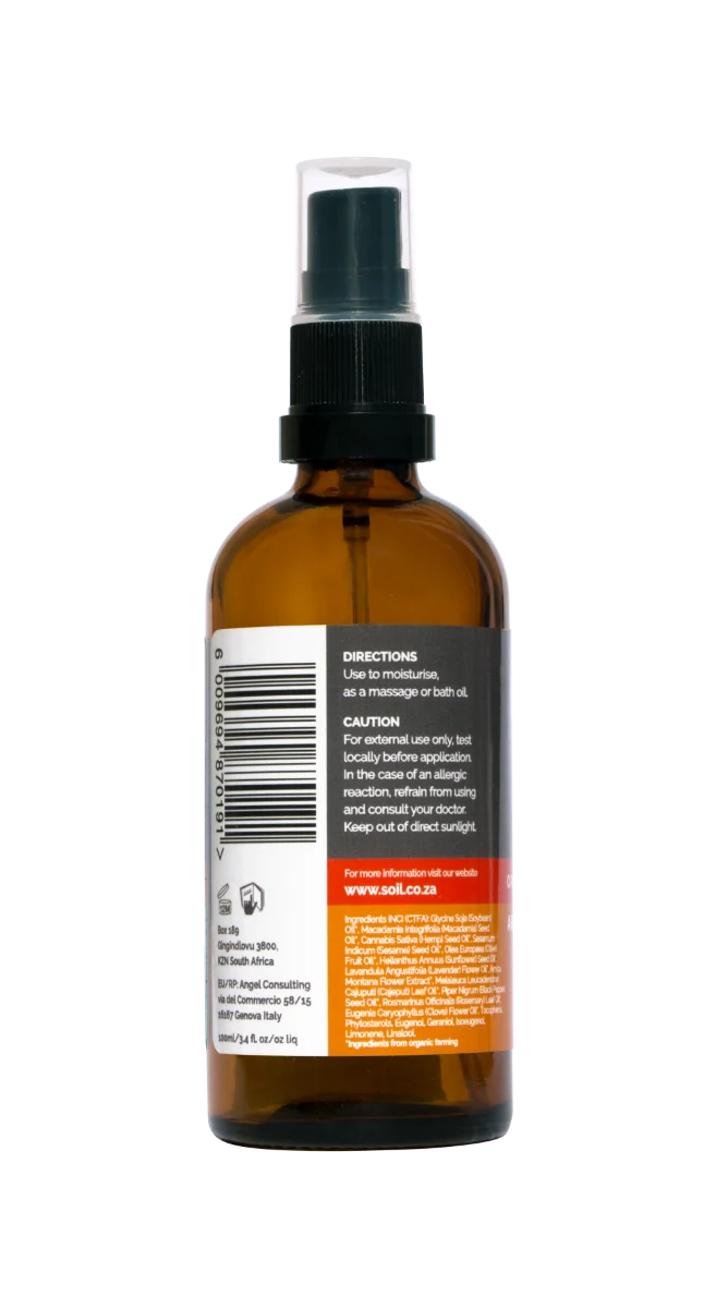Ulei Bio de masaj Arnica Athletic, 100ml, Soil