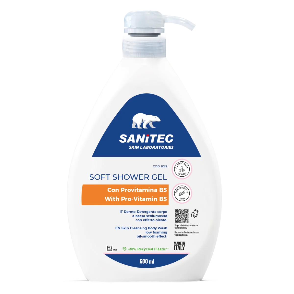 Gel de dus cu provitamina B5, 600ml, Sanitec