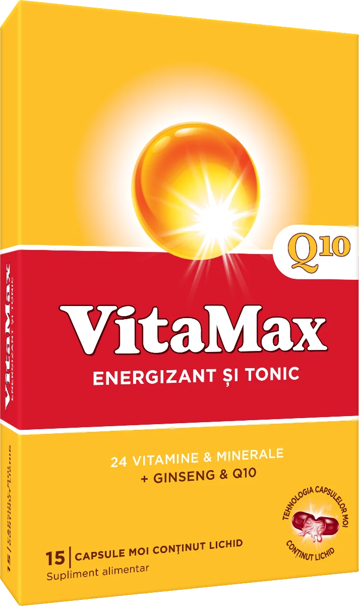 Vitamax Q10, 15 capsule, Perrigo
