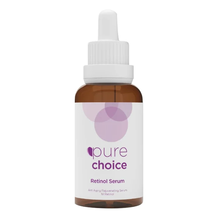 Ser ingrijire faciala cu Retinol 1%, 30ml, Pure Choice