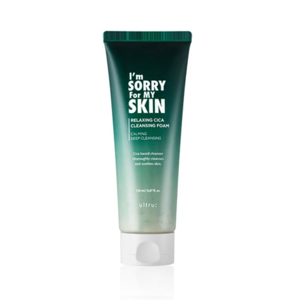 Spuma de curatare pentru piele sensibila cu Cica, 150ml, I'm sorry for my skin