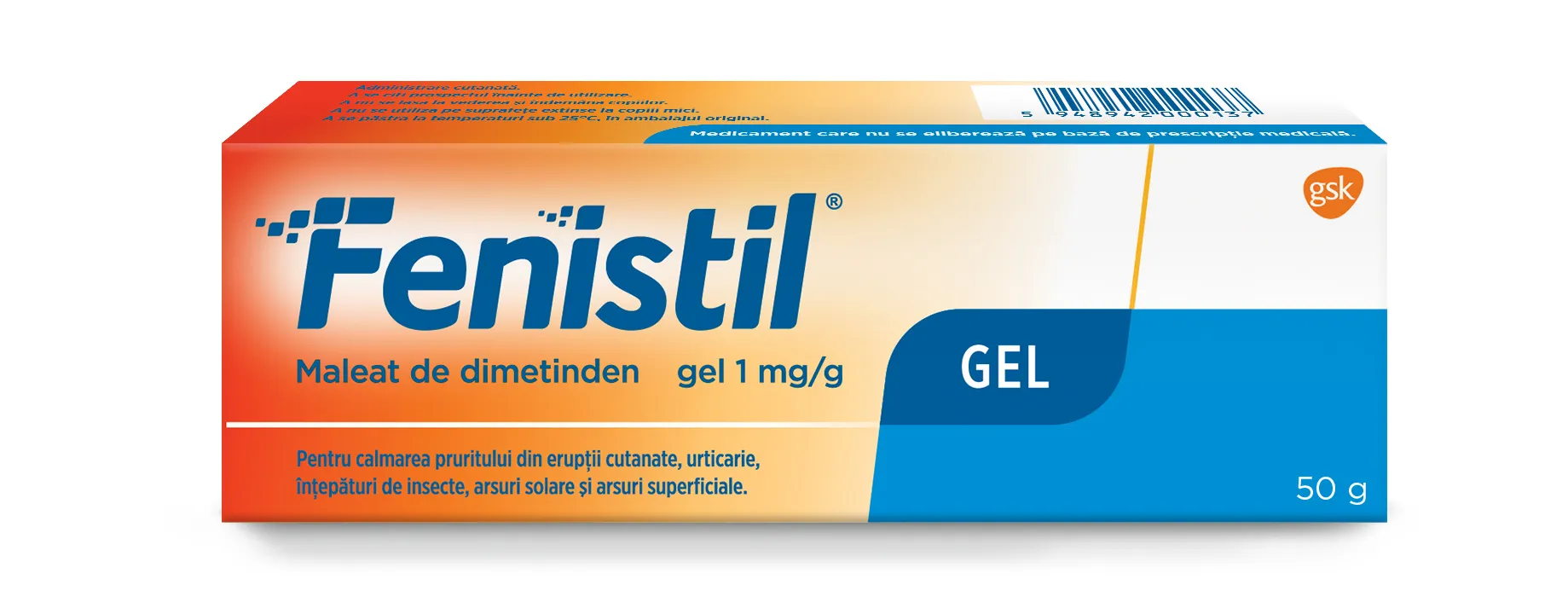 Fenistil Gel 0.1%, 50g, GSK