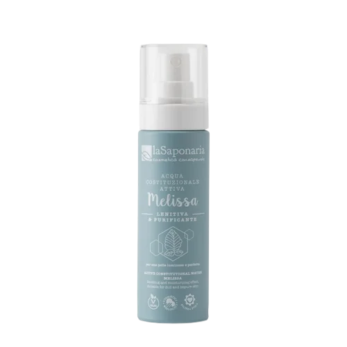 Toner calmant si purificator cu apa activa Melissa, 50ml, La Saponaria