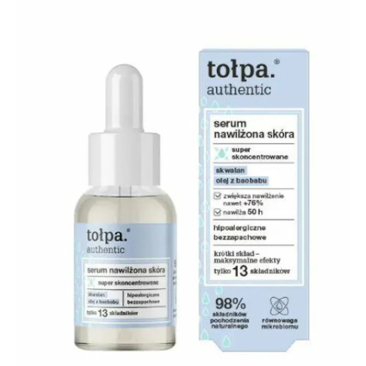 Ser facial hidratant Authentic, 30ml, Tolpa