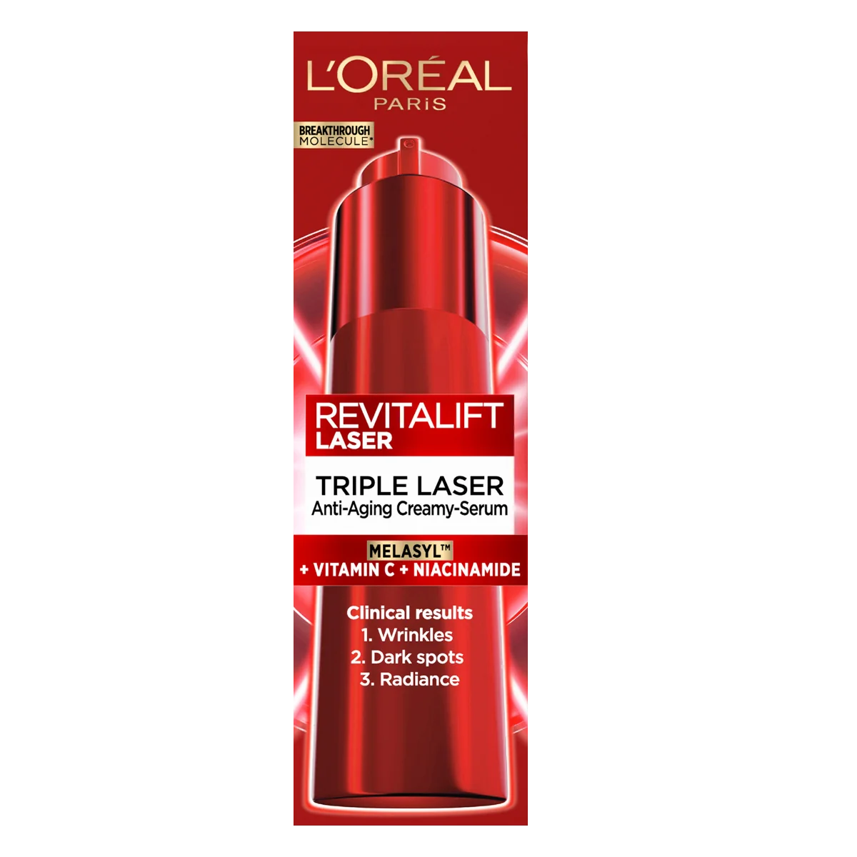 Serum-crema anti-imbatranire Revitalift Laser Melasyl, 50ml, L'Oreal Paris