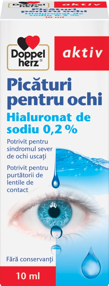 Augen Tropfen picaturi oftalmice 0,2%, 10ml, Doppelherz Augen Tropfen picaturi oftalmice 0,2%, 10ml, Doppelherz