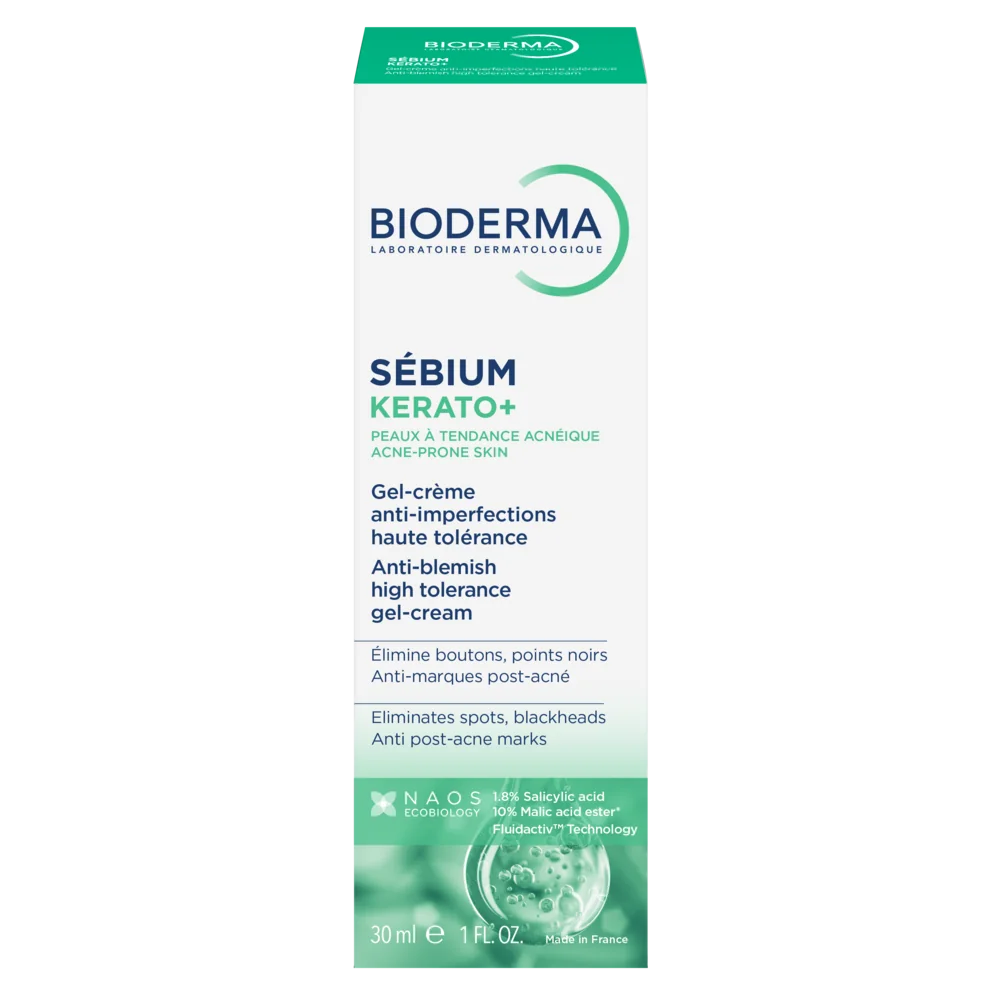 Gel crema anti-imperfectiuni Sebium Kerato+, 30ml, Bioderma