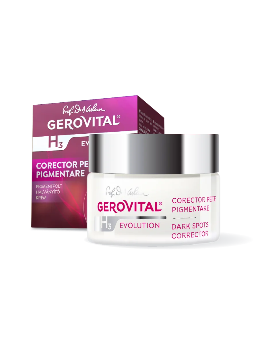 Corector pentru pete pigmentare H3 Evolution, 50ml, Gerovital