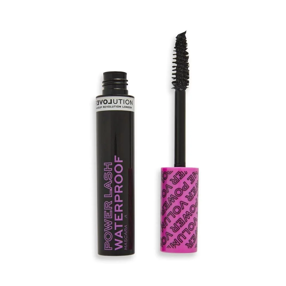 Mascara Relove Power Lash Waterproof, 10ml, Makeup Revolution