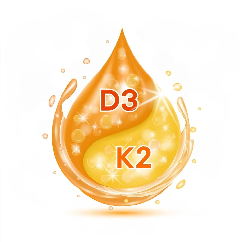 Vitamina D + K2: partenerii ideali pentru oase puternice