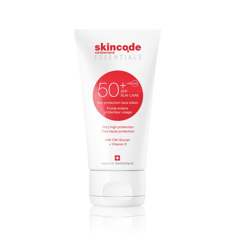Lotiune faciala cu protectie solara SPF50, 50ml, Skincode
