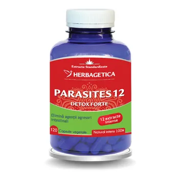 Parasites 12, 120 capsule, Herbagetica 
