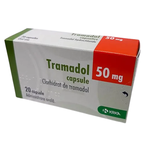 Tramadol 50mg, 20 capsule, KRKA
