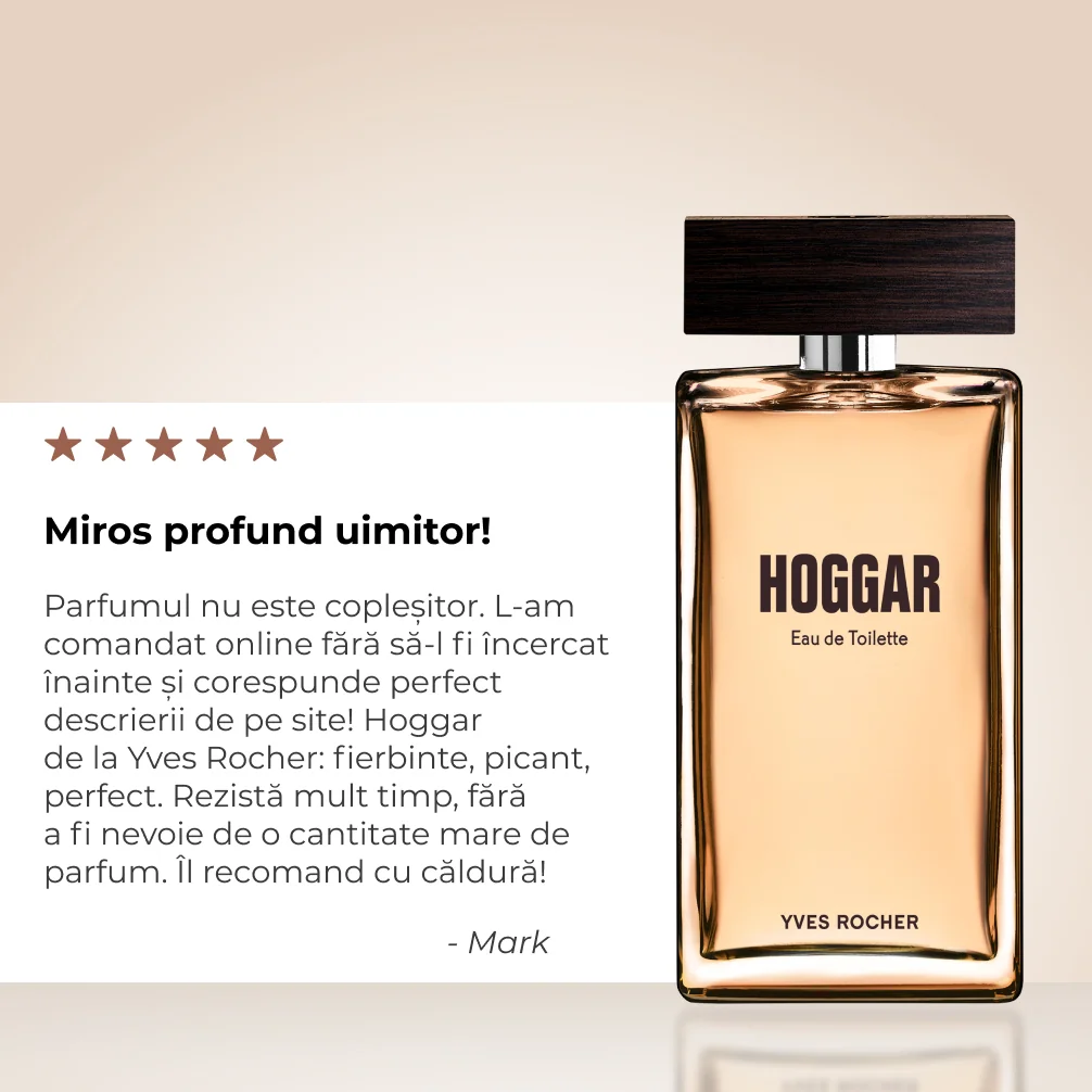 Apa de toaleta Hoggar, 100ml, Yves Rocher 