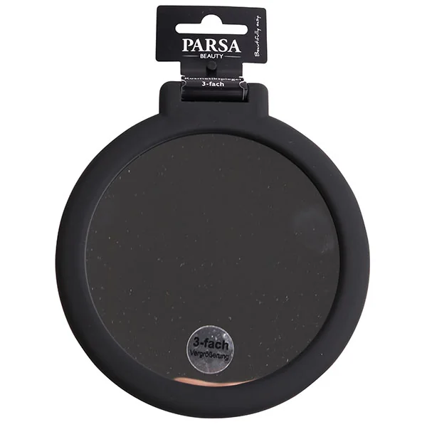 Oglinda cu picior neagra cu doua fete, 1 bucata, Parsa Beauty
