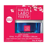 Crema hidratanta anti-imbatranire cu Super Acid Hyaluronic forte, lapte de soia si ginseng, 50ml, Hada Labo