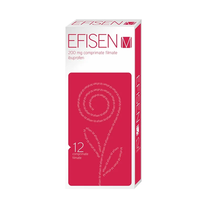 Efisen M 200mg, 12 comprimate, Solacium
