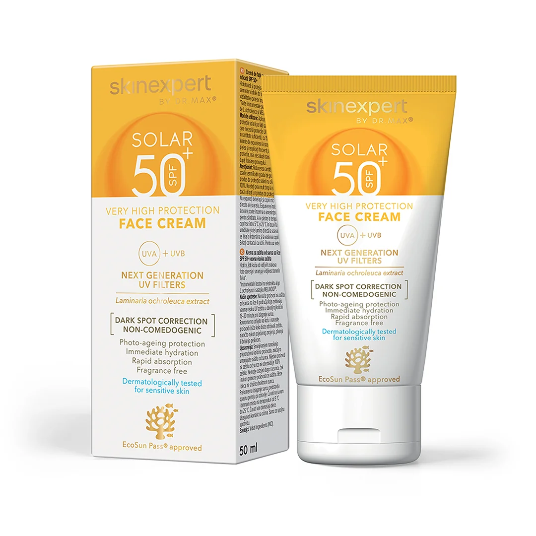 Skinexpert by Dr. Max® Solar Crema cu protectie solara SPF50, 50ml