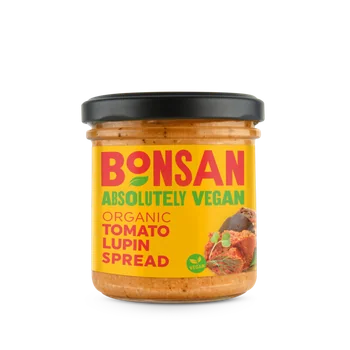Crema tartinabila cu rosii si lupin, 140g, Bonsan