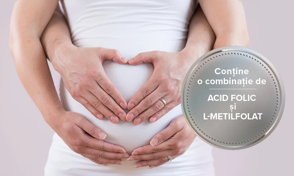 Contine o combinatie de: Acid Folic si L-Metifonat Contine o combinatie de: Acid Folic si L-Metifonat