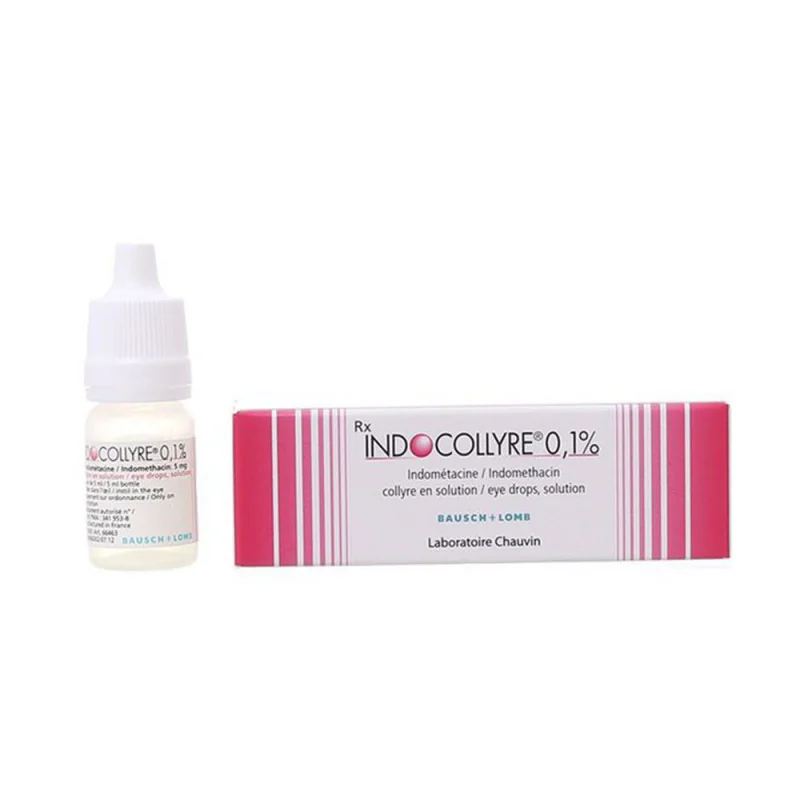 Indocollyre solutie picaturi oftalmice 0.1%, 5ml, Chauvin