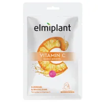 Masca servetel cu vitamina C pentru iluminare si revitalizare, 20ml, Elmiplant