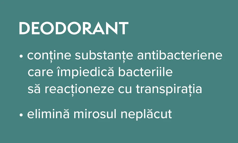 Deodorant Prorietati