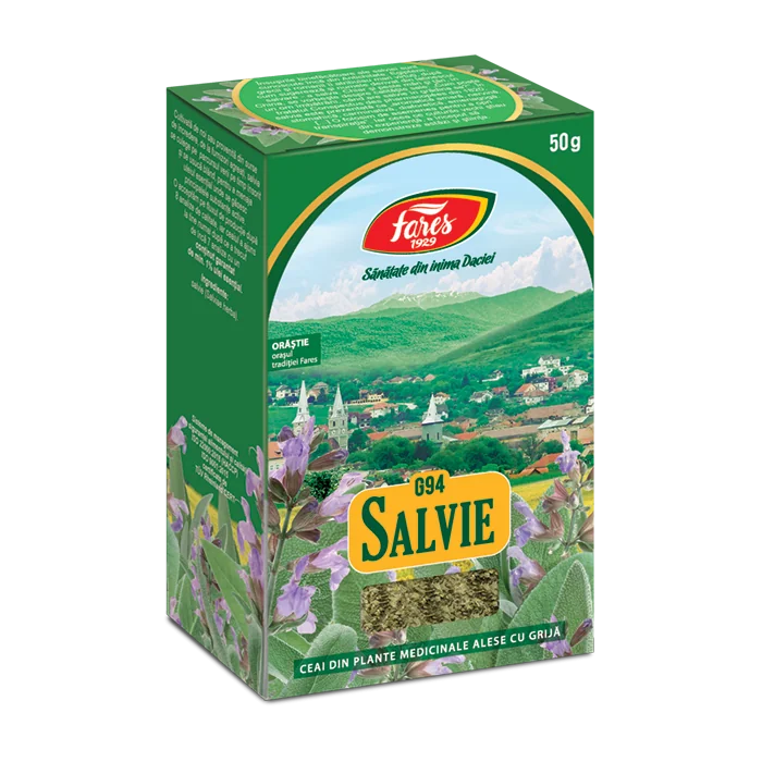 Ceai de salvie iarba G94, 50g, Fares