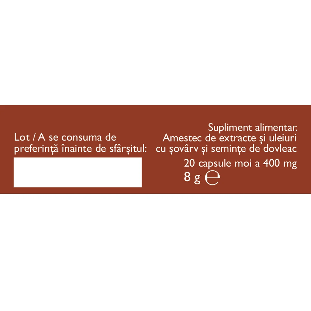 Vermicin Forte, 20 capsule moi, Fares