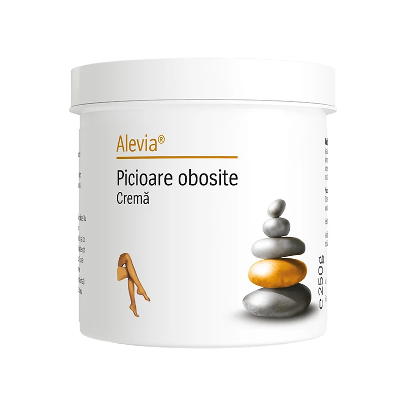 Crema pentru picioare obosite, 250g, Alevia