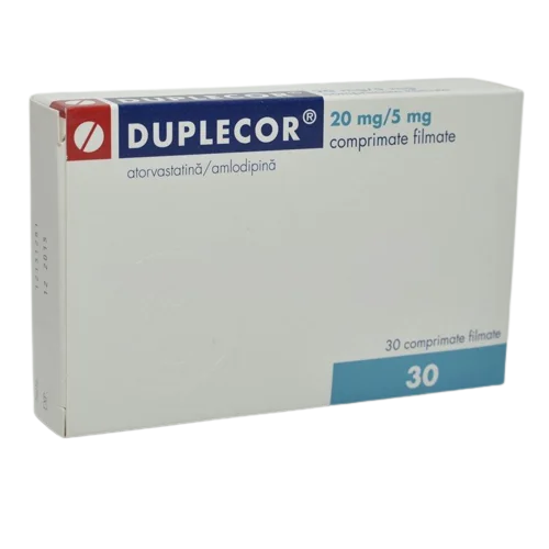 Duplecor 20mg/5mg, 30 comprimate, Gedeon Richter
