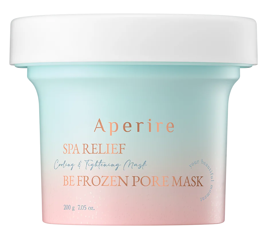 Masca de fata cu argila pentru calmare Spa Relief Be Frozen, 200g, Aperire