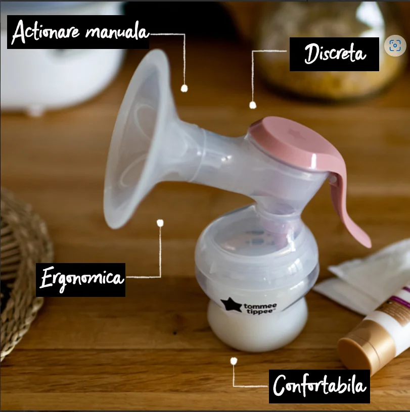 Pompa de san manuala Made For Me, 1 bucata, Tommee Tippee