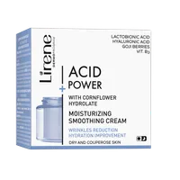 Crema hidratanta netezitoare zi/noapte piele uscata si cuperozica Acid Power, 50ml, Lirene