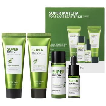 Kit pentru ingrijirea porilor cu matcha Matcha Line, Some By Mi